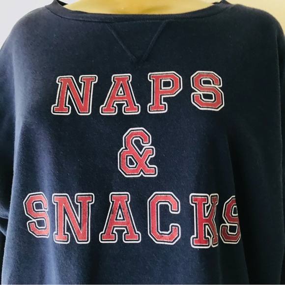 NWT Fifth Sun NAPS & SNACKS Sweatshirt Size XL - Picture 14 of 16